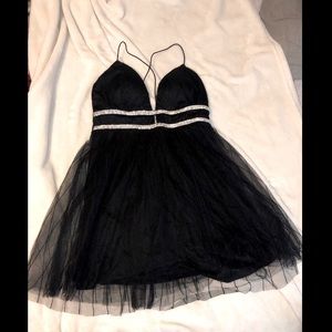 Diamond Black Dress